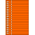 Etykiety pętelkowe szkólkarskie mini pomarańczowe