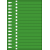 Etykiety szkółkarskie pętelkowe TF15r7 19x210 mm zielone